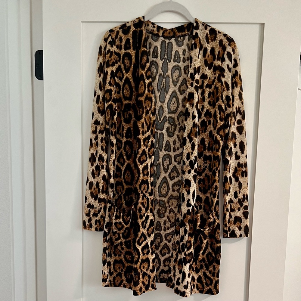 Bundle: Amazon - Leopard Print Cardigans - image 4